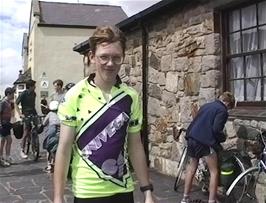 Oliver at Pen-y-Pass youth hostel